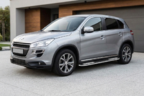 Peugeot 4008 2012–2017 Sidetrin Tayga V2 (2 stk., aluminium) foto 1