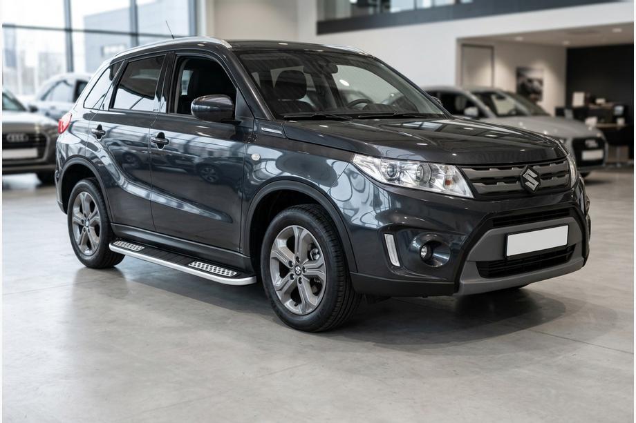 Suzuki Vitara 2015– Sidetrin Tayga V2 (2 stk., aluminium) Image