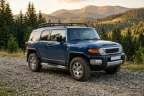 Toyota FJ Cruiser 2006–2022 Sidetrin Tayga V2 (2 stk., aluminium) foto 1