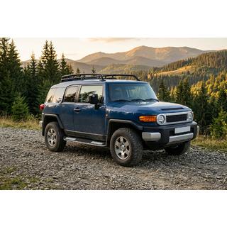Sidetrin Tayga V2 (2 stk., aluminium) Toyota FJ Cruiser 2006–2022 foto 1