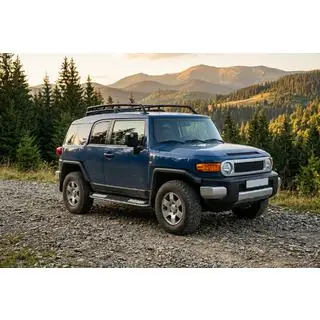 Sidetrin Tayga V2 (2 stk., aluminium) Toyota FJ Cruiser 2006–2022 foto 1