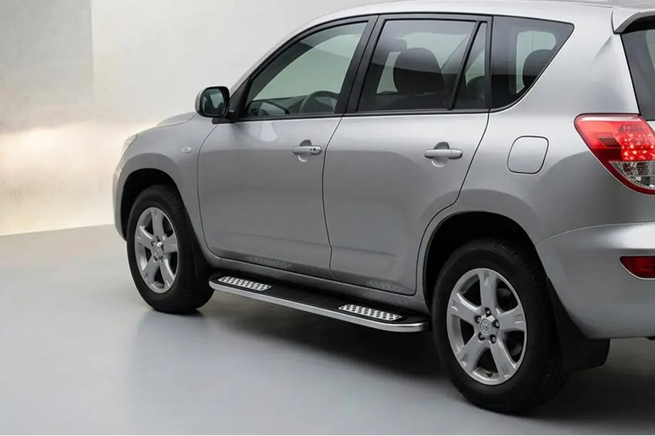 Toyota Rav 4 2006–2013 Sidetrin Tayga V2 (2 stk., aluminium) Foto 1