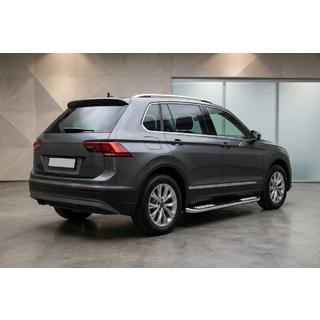 Sidetrin Tayga V2 (2 stk., aluminium) Volkswagen Tiguan 2016–2023 foto 1