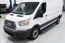 Ford Transit 2014– Maya Blue sidetrin (2 stk., aluminium) L2 (lang)/L3 (ekstra lang) foto 1