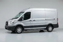Ford Transit 2014– Sidetrin New Vision Black (2 stk., aluminium) foto 1