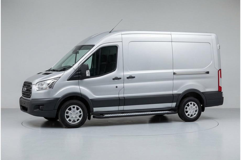 Ford Transit 2014– Sidetrin New Vision Black (2 stk., aluminium) L2 (lang)/L3 (ekstra lang) Image