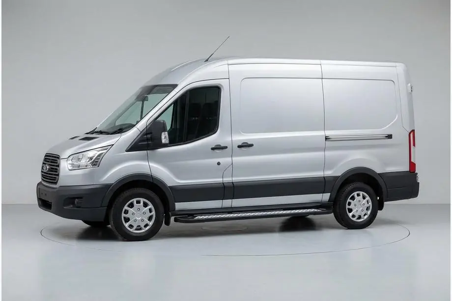 Ford Transit 2014– Sidetrin New Vision Black (2 stk., aluminium) Image