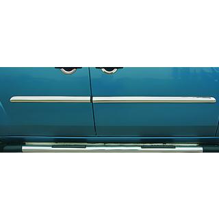 Dørlister (4 stk., rustfrit stål) Fiat Doblo I 2001–2005 foto 1