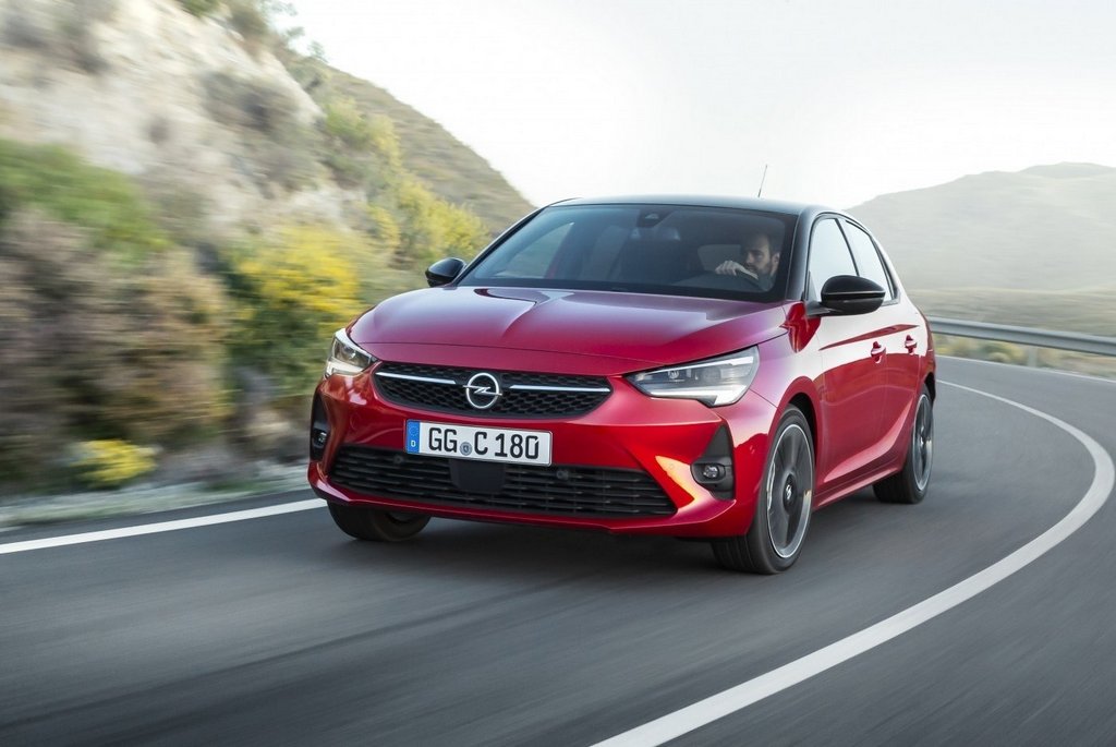 Fem-dørs Opel Corsa hatchback i sjette generation