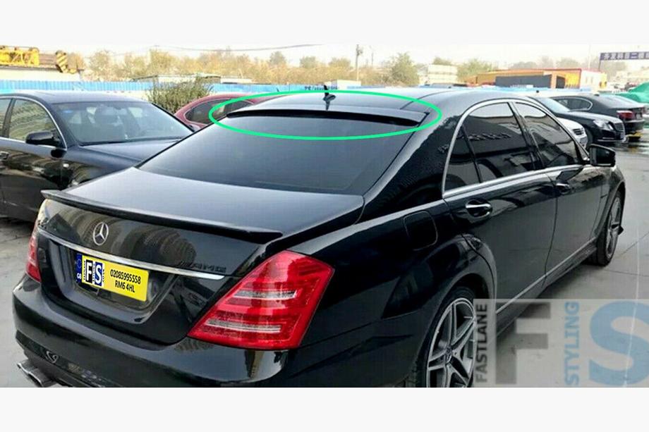 Mercedes S-Klasse W221 2005–2013 Rudespoiler (ABS, til lakering) Image