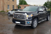 Toyota Tundra 2007–2021 Frontbøjle ST008 (rustfrit stål) foto 2