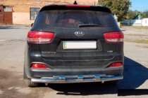 Kia Sorento II XM 2009–2014 Bagbøjle AK015 (rustfri stål) foto 3