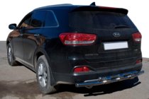 Kia Sorento II XM 2009–2014 Bagbøjle AK015 (rustfri stål) foto 1