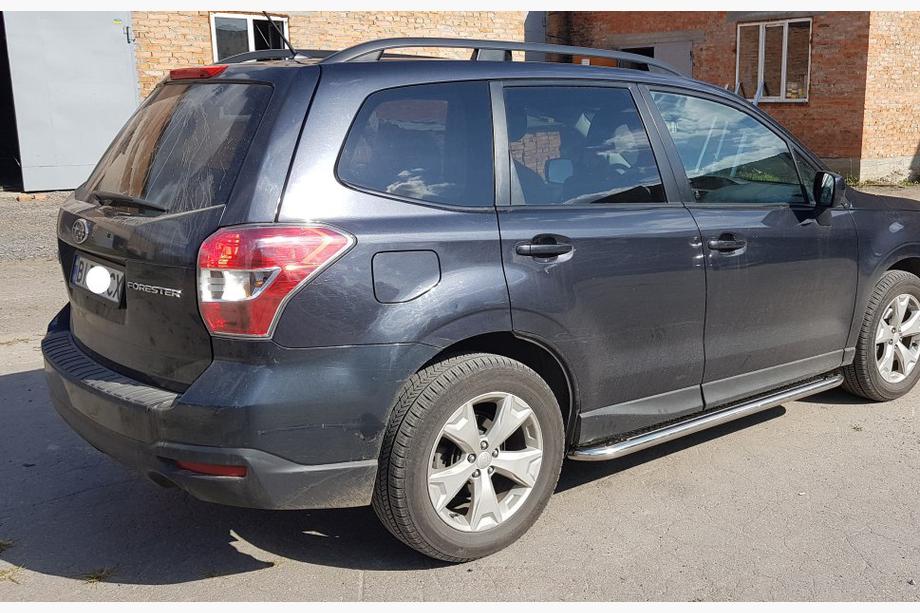 Subaru Forester 2013–2018 Premium sidetrin (sæt 2 stk., rustfrit stål) Image