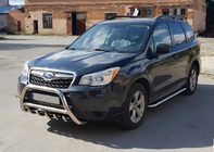 Subaru Forester 2013–2018 Kængurugitter WT003 (rustfrit stål) foto 2