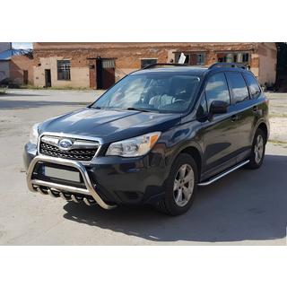 Kængurugitter WT003 (rustfrit stål) Subaru Forester 2013–2018 foto 2