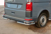 Volkswagen T6 2015–2024 Bageste hjørner AK003-Double (2 stk., rustfri) foto 2