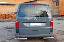 Volkswagen T6 2015–2024 Bageste hjørner AK003-Double (2 stk., rustfri) foto 5