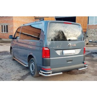 Bageste hjørner AK003-Double (2 stk., rustfri) Volkswagen T6 2015–2024 foto 4
