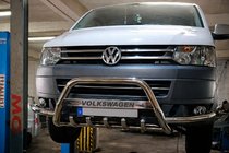Volkswagen T5 2010–2015 Bullbar WT004ST (rustfrit stål) foto 1