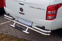 Fiat Fullback 2016– Bageste beskyttelsesbøjle AK-Special (rustfrit stål) foto 1