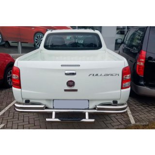 Bageste beskyttelsesbøjle AK-Special (rustfrit stål) Mitsubishi L200 2015–2024 foto 4