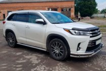 Toyota Highlander 2013–2019 Frontbøjle ST-Special (rustfrit stål) foto 5