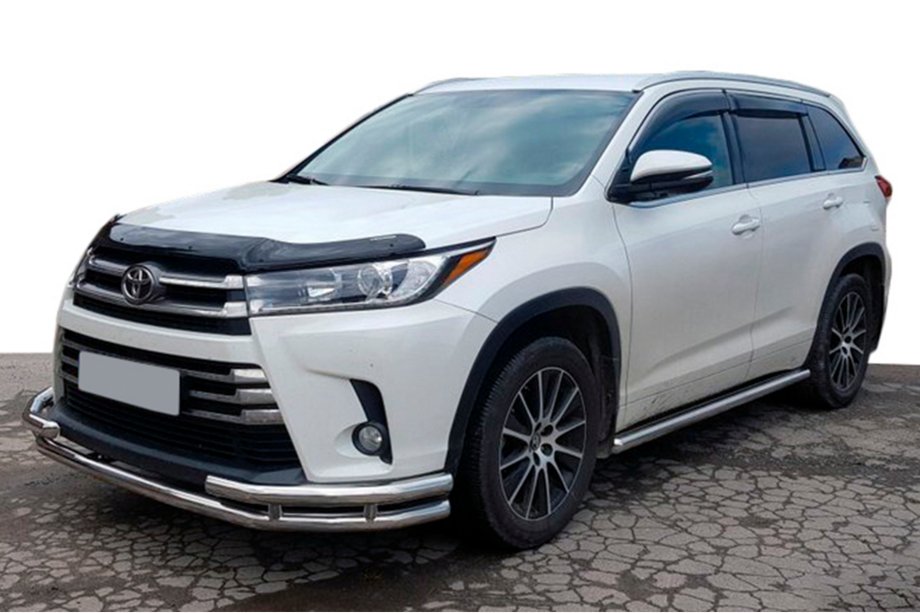 Toyota Highlander 2013–2019 Frontbøjle ST-Special (rustfrit stål) Image