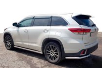 Toyota Highlander 2013–2019 Baghjørner (2 stk., rustfrit stål) foto 1