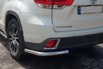 Toyota Highlander 2013–2019 Baghjørner (2 stk., rustfrit stål) foto 2