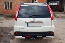Nissan X-trail T31 2007–2014 Bageste hjørnebøjler AK003-Double (2 stk., rustfrit stål) foto 3