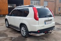 Nissan X-trail T31 2007–2014 Bageste hjørnebøjler AK003-Double (2 stk., rustfrit stål) foto 2