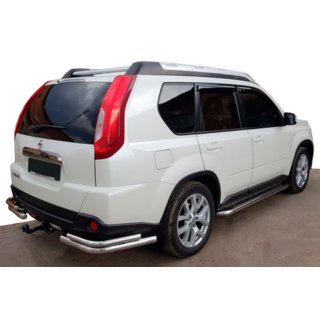 Bageste hjørnebøjler AK003-Double (2 stk., rustfrit stål) Nissan X-trail T31 2007–2014 foto 1