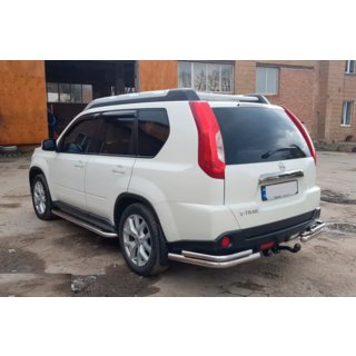 Bageste hjørnebøjler AK003-Double (2 stk., rustfrit stål) Nissan X-trail T31 2007–2014 foto 2