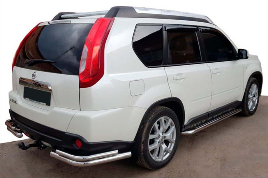 Nissan X-trail T31 2007–2014 Bageste hjørnebøjler AK003-Double (2 stk., rustfrit stål) Image