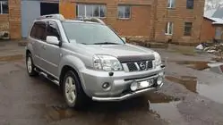 Nissan X-trail T30 2002–2007 Frontbøjle ST007 (rustfrit stål) foto 3