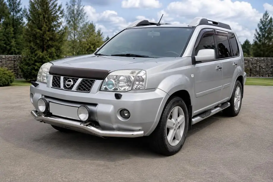 Nissan X-trail T30 2002–2007 Frontbøjle ST007 (rustfrit stål) Image