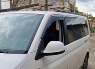 Volkswagen T5 2010–2015 Integrerede tagrælinger (sorte) Kort akselafstand foto 40
