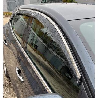 Vindafvisere med kromliste HB (4 stk., Niken) Renault Megane IV 2016–2025 foto 1