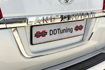 Toyota Land Cruiser 200 2007–2021 Standard nummerpladeholder Sort foto 8