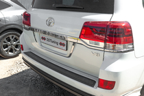 Toyota Land Cruiser 200 2007–2021 Standard nummerpladeholder Sort foto 10