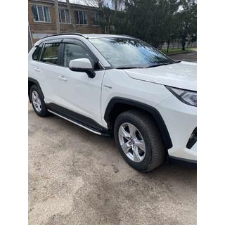 OEM V1A sidetrin (2 stk., aluminium) Toyota Rav 4 2019–2025 foto 4