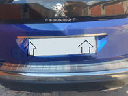 Peugeot 3008 2016–2023 Liste over nummerpladen (rustfrit stål) foto 1