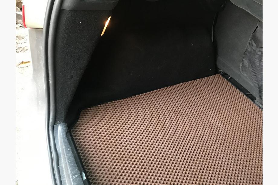 Renault Scenic/Grand 2009–2016 Bagagerumsmåtte (EVA, murstensrød, 5 sæder) Grand Foto 2