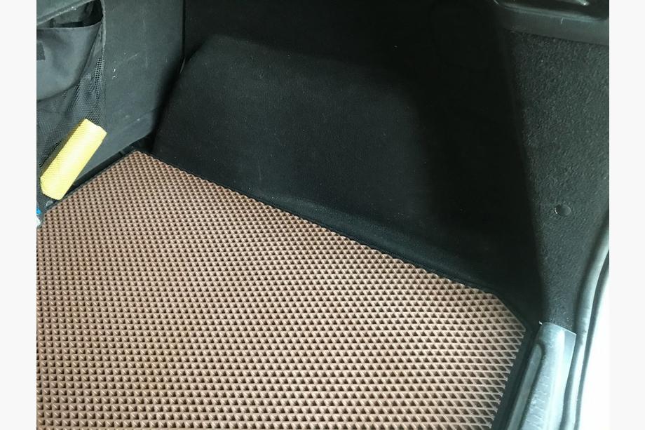 Renault Scenic/Grand 2009–2016 Bagagerumsmåtte (EVA, murstensrød, 5 sæder) Grand Foto 3