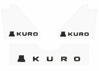 Lexus LX570/450d 2008–2022 Emblem / badge KURO Black Edition (3 stk) foto 2