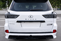 Lexus LX570/450d 2008–2022 Emblem / badge KURO Black Edition (3 stk) foto 1