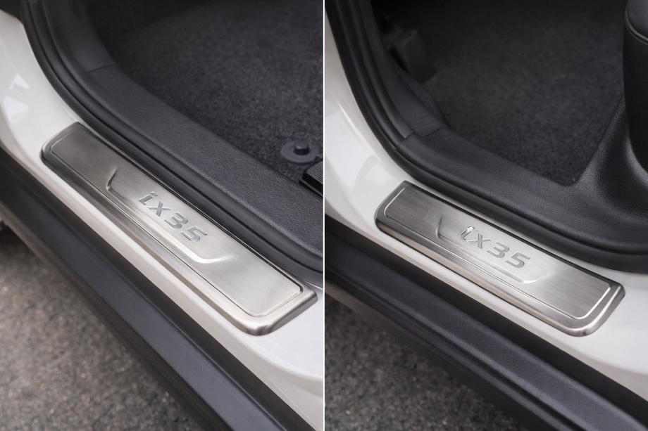 Hyundai IX-35 2010–2015 Dørtrinslister Libao (4 stk., rustfrit stål) Image