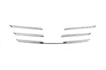 Renault Megane IV 2016–2025 Krom grilllister til kølergrill 2016-2021 (5 stk., rustfrit stål) Carmos - Tyrkisk stål foto 3