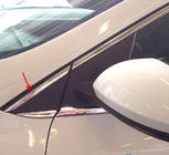 Renault Megane IV 2016–2025 Komplet vindueslister (Sedan, 12 stk., rustfrit stål) Carmos - Tyrkisk stål foto 3